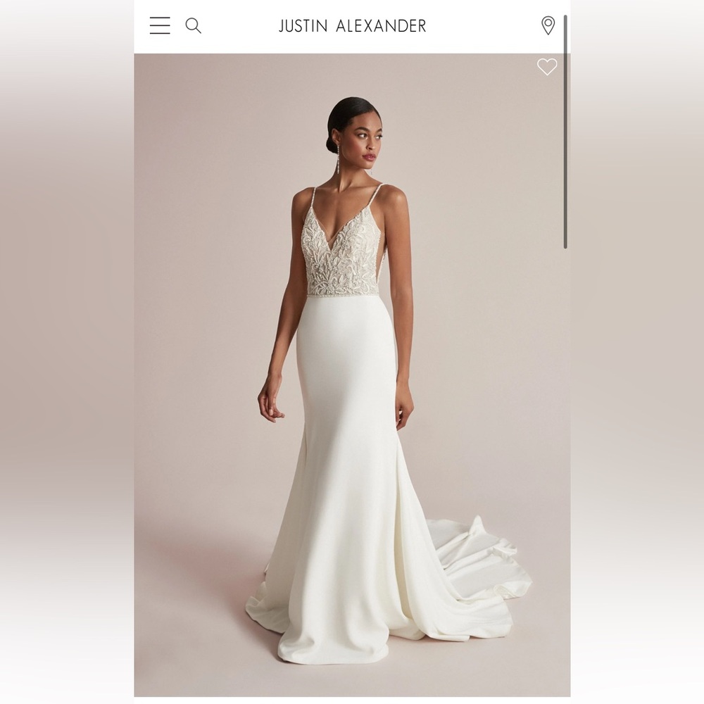 Justin Alexander Wedding Dress Cambria Gown